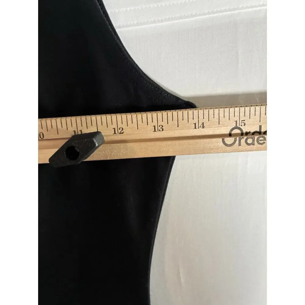 💰Capezio Dance Girls' High Neck Tank Leotard Black US XL Ballet Legline Dance